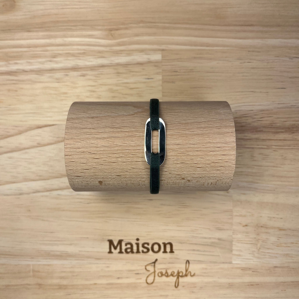 Ocean Silver Adjustable Elastic Cord