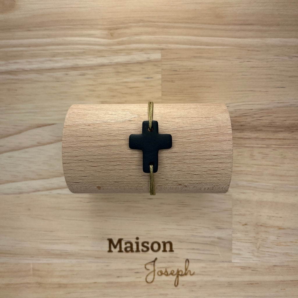 Notre-Dame Cordon Réglable Céramique Noire