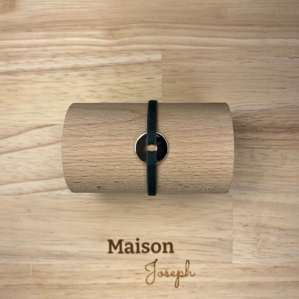 Loya Silver Adjustable Elastic Cord