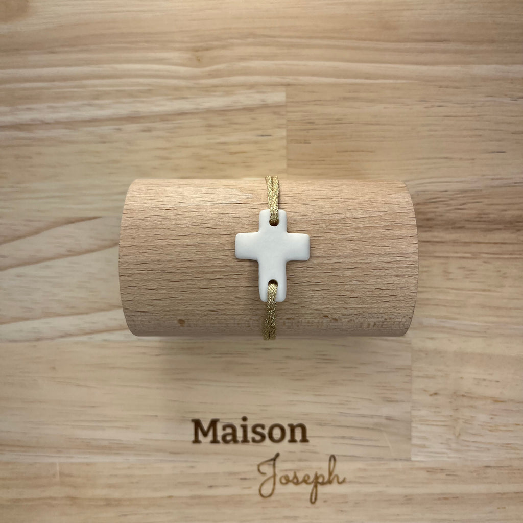 Notre-Dame Cordon Mokuba Céramique Blanche