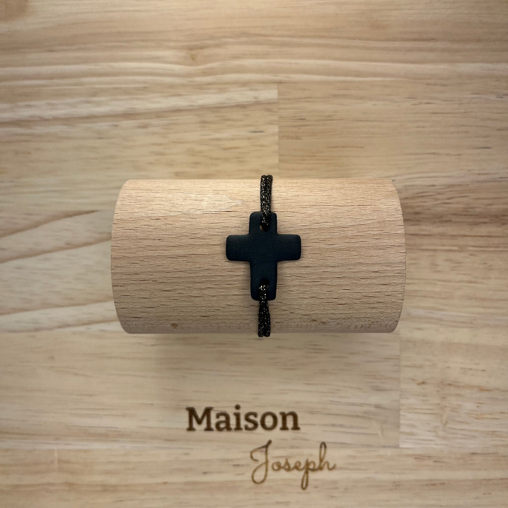 Notre-Dame Cordon Mokuba Céramique Noire