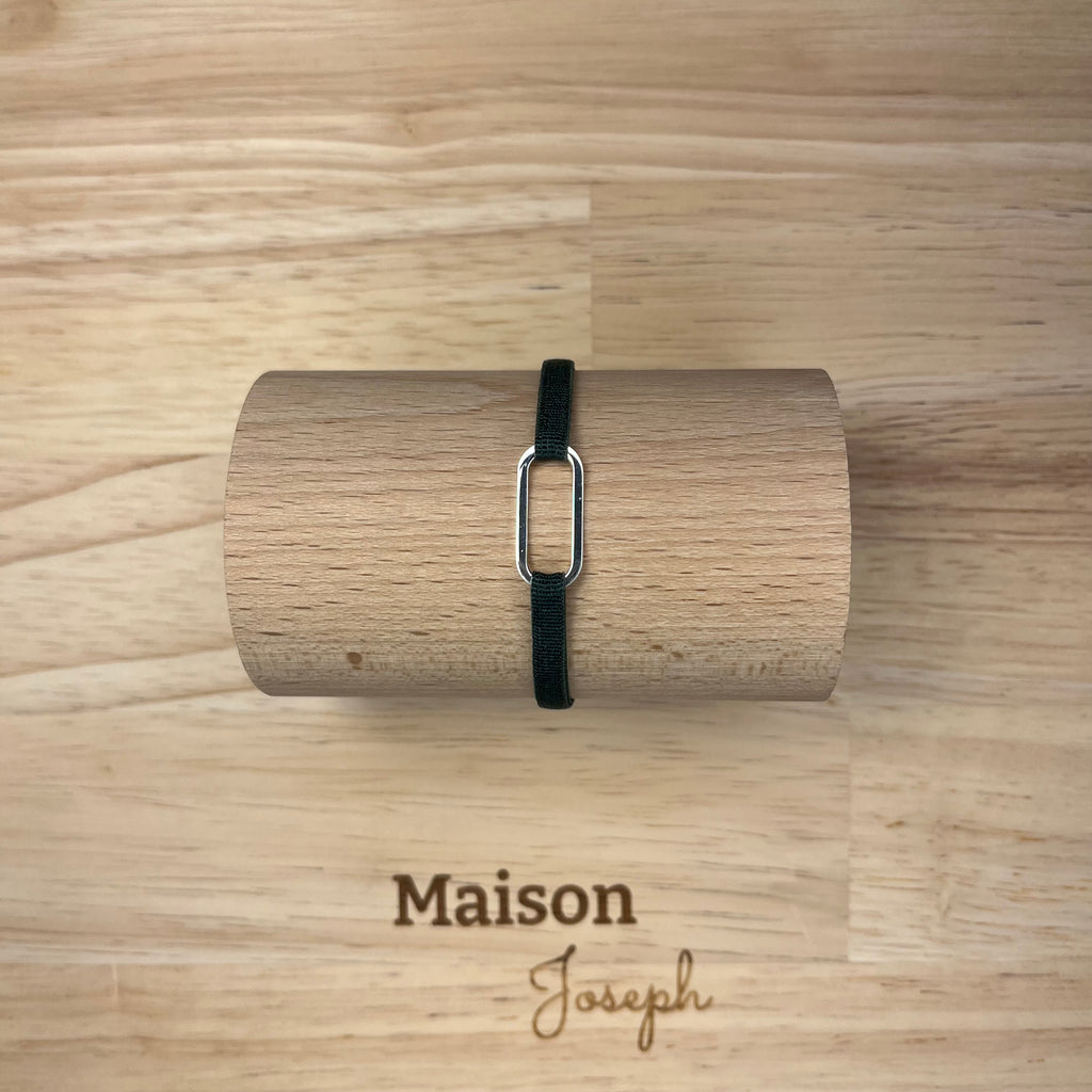 Ocean Silver Adjustable Elastic Cord