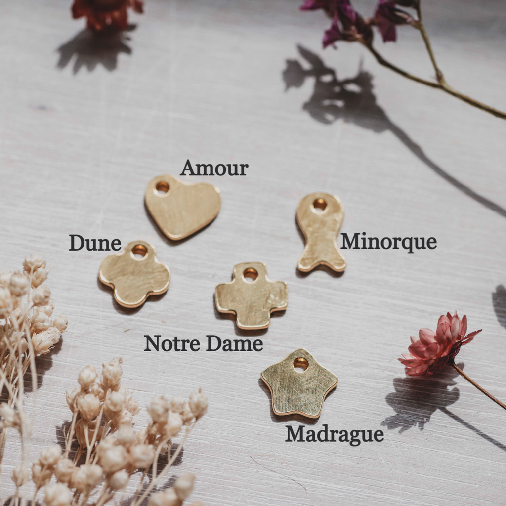 Multi-Tour Perle Bois Plaqué Or Céramique Blanche