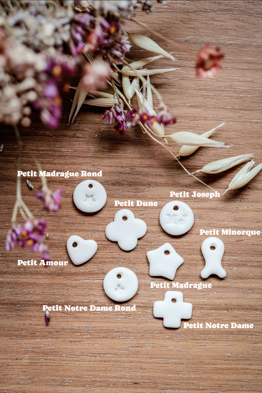 Bracelet Chainette Céramique Blanche