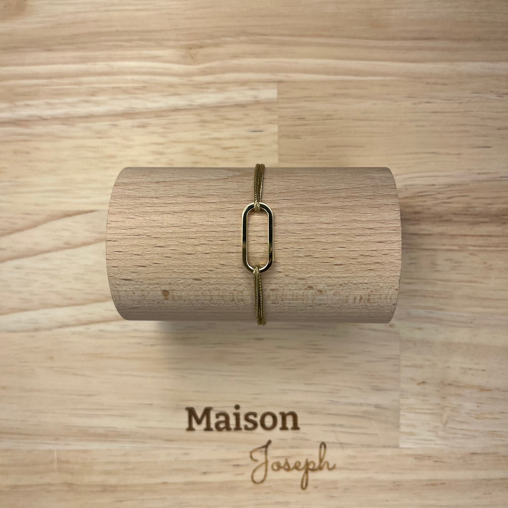 Petit Ocean Cordon Réglable Plaqué Or