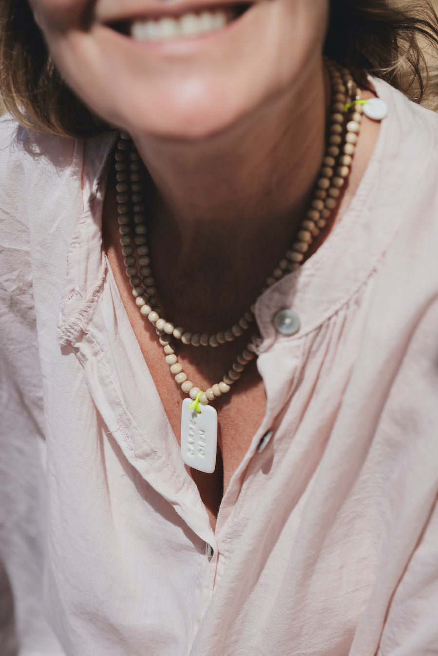 Carpe Diem Long Céramique Blanche