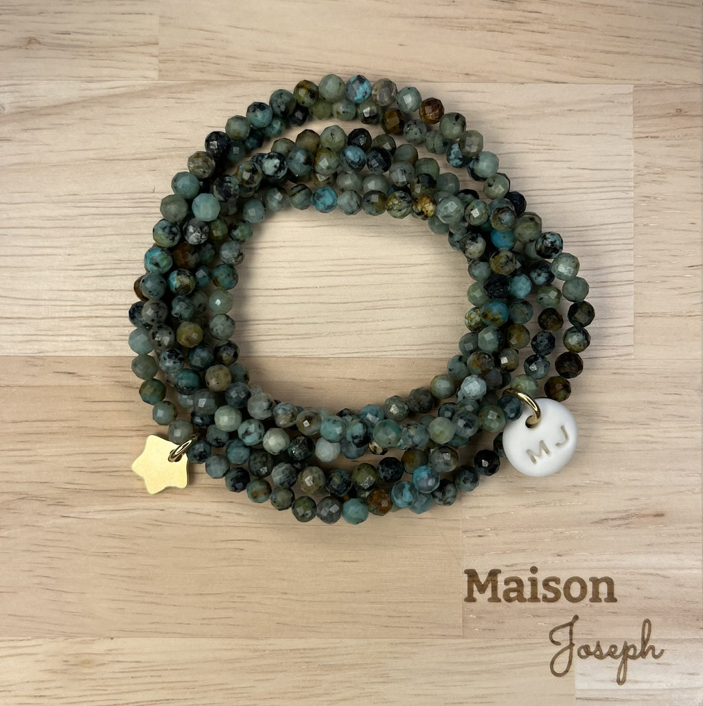 African Turquoise Multi-Tower